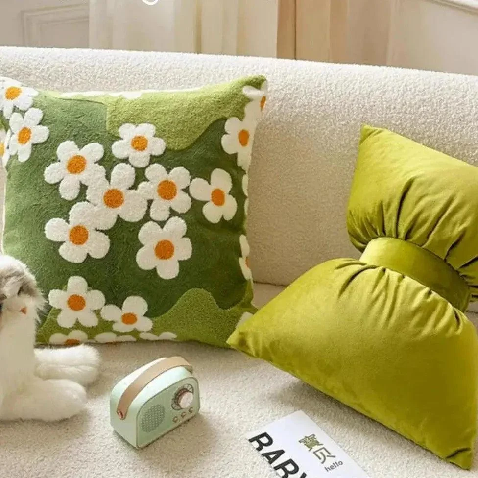 Embroidered Cushion Cover -  - #tag1#