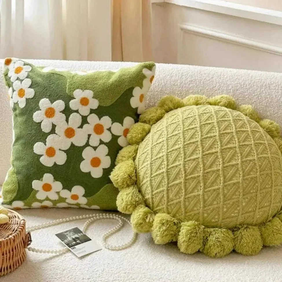 Embroidered Cushion Cover -  - #tag1#