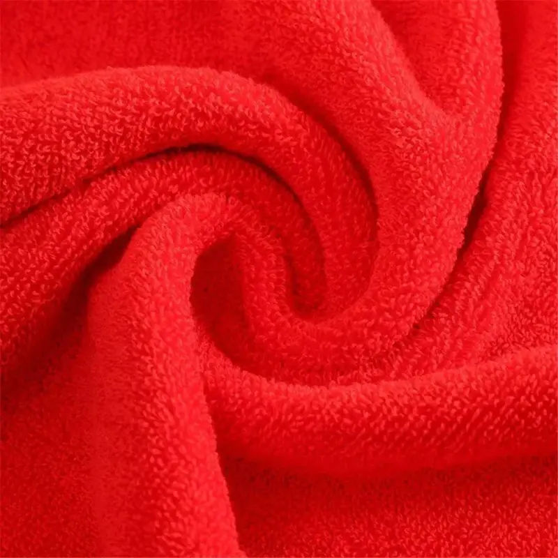 Embroidered Fleece Christmas Bath Towel tag1