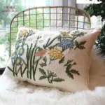 Embroidered Pillow Cover tag1