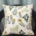 Embroidered Pillow Cover tag1