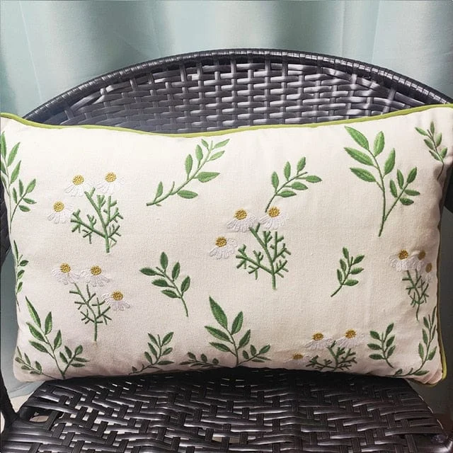 Embroidered Pillow Cover -  - #tag1#
