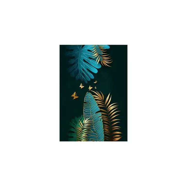 Emerald Flock Canvas Art tag1