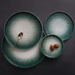Emerald Gradient Plate