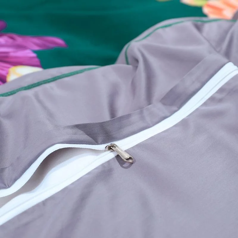 Emerald Green – Duvet Cover Set Made from Egyptian Cotton -  - #tag1#