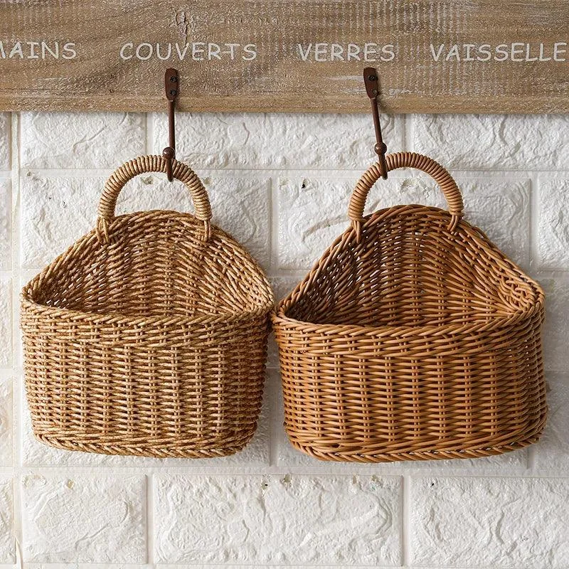 Emly Rattan Basket -  - #tag1#