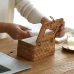 Emly Rattan Tissue Box tag1