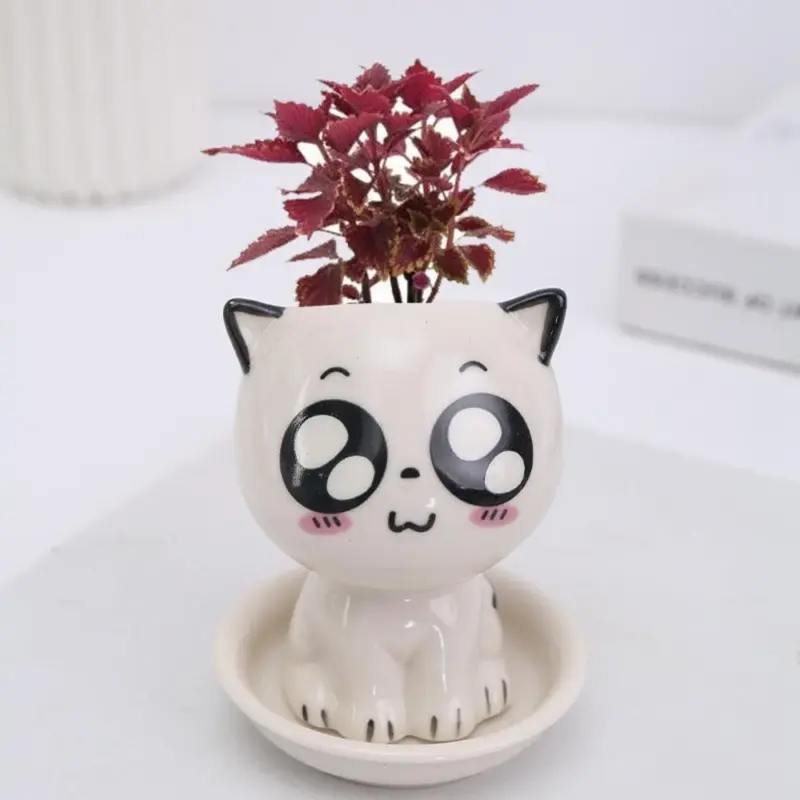 Emoji Kitten Planters