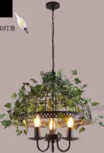 Emory Vintage Industrial Bird Cage Hanging Lamp tag1