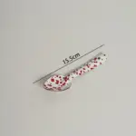 Enamel Splash Ink Print Plate Bowl Dinner Set tag1