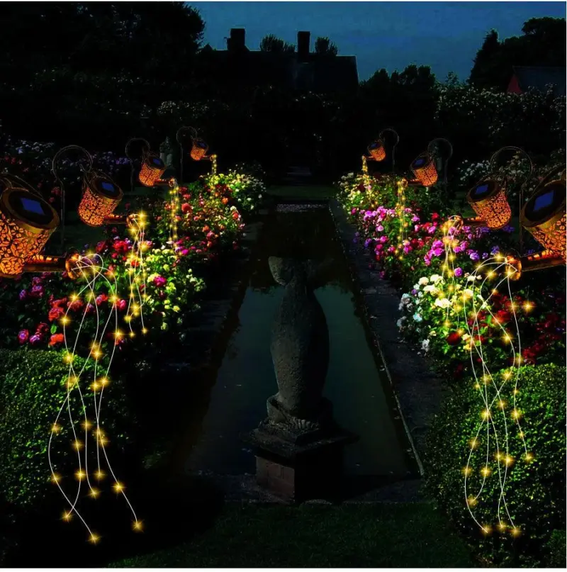 EnchantedLight solar lighting for watering can