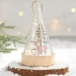 Enchanted Christmas Night Lamp tag1