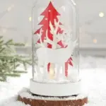Enchanted Christmas Night Lamp tag1