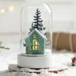 Enchanted Christmas Night Lamp tag1