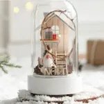 Enchanted Christmas Night Lamp tag1