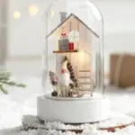 Enchanted Christmas Night Lamp tag1
