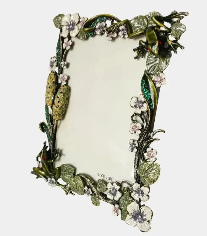 Enchanted Garden Vintage-Style Picture Frame - Whimsical (8.9 cm x 12.7 cm) Photo Display -  - #tag1#