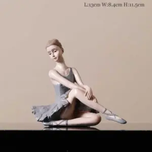 Enchanting Ballet Girl Statue - 