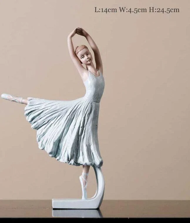 Enchanting Ballet Girl Statue -