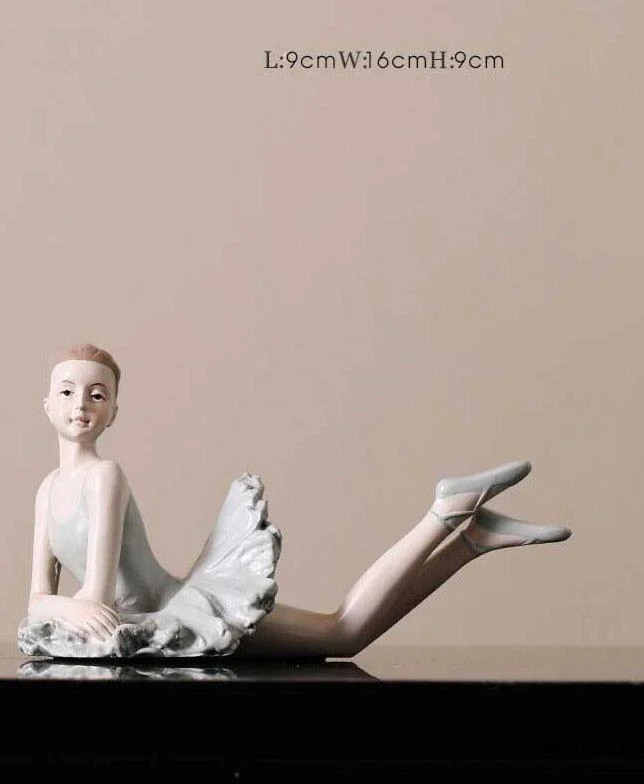 Enchanting Ballet Girl Statue -