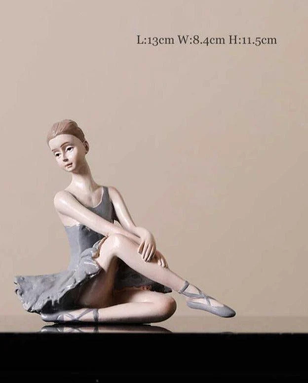 Enchanting Ballet Girl Statue -