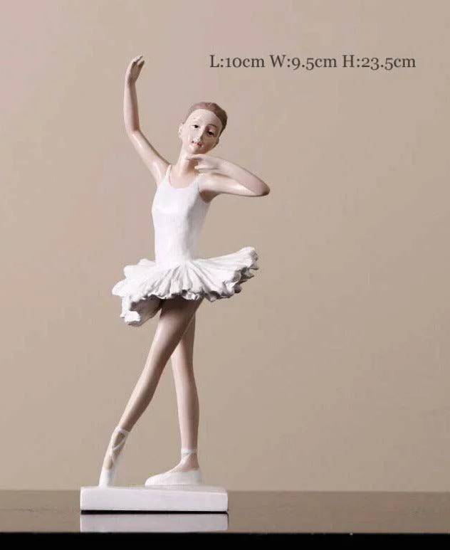 Enchanting Ballet Girl Statue -