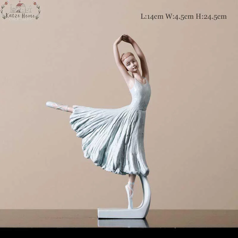 Enchanting Ballet Girl Statue -