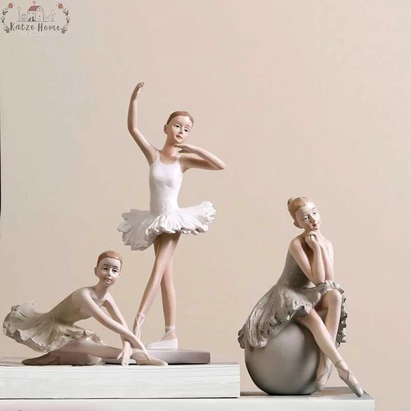 Enchanting Ballet Girl Statue -