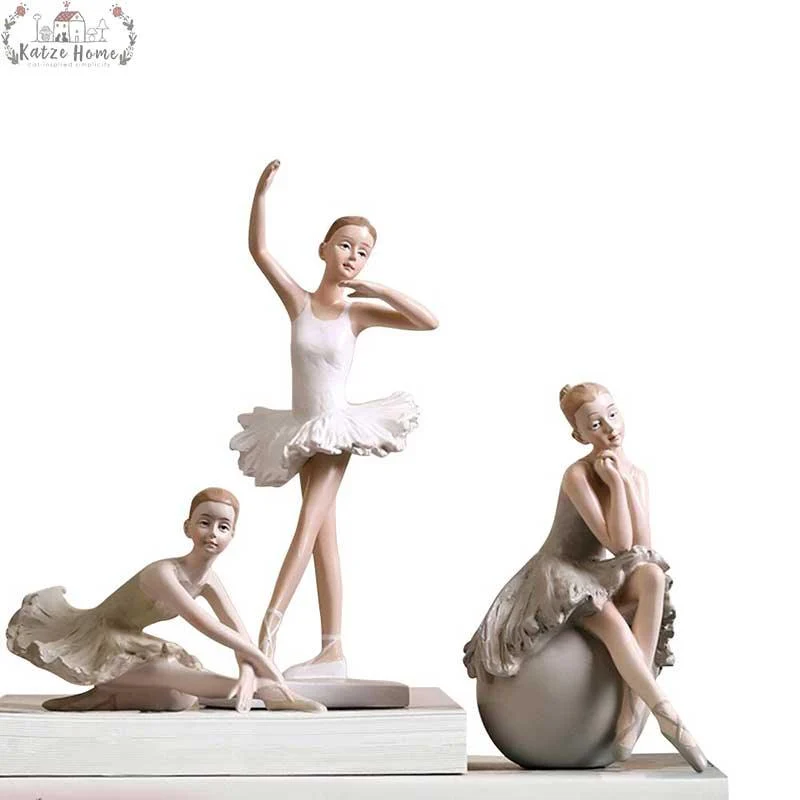 Enchanting Ballet Girl Statue -