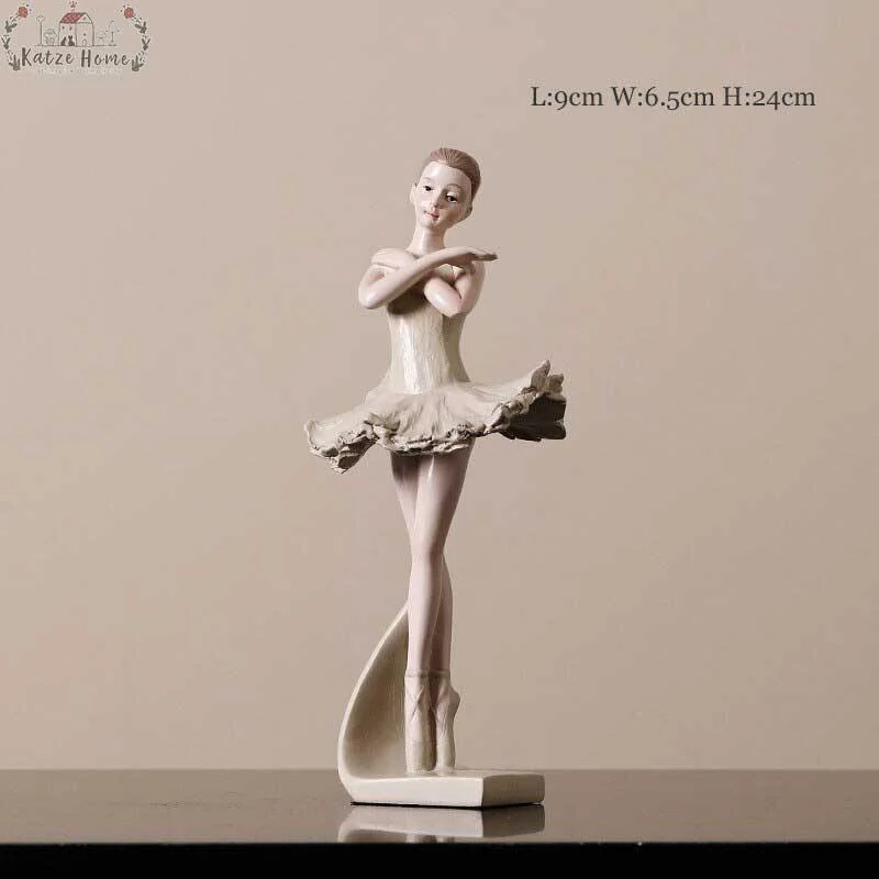 Enchanting Ballet Girl Statue -