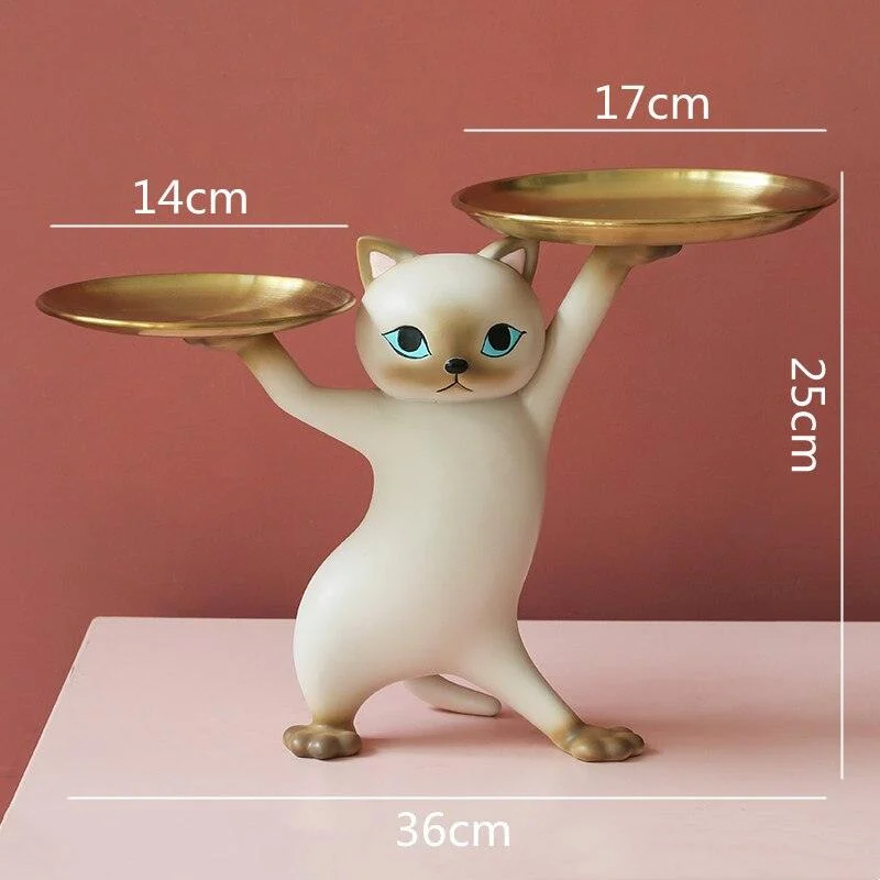 Enchanting Cat with Double Tray -  - #tag1#