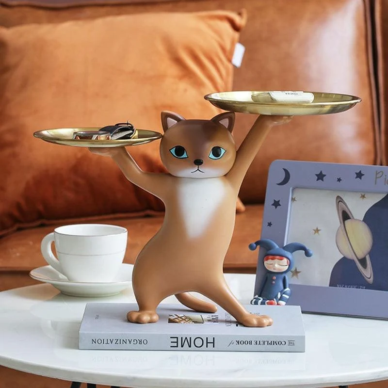 Enchanting Cat with Double Tray -  - #tag1#