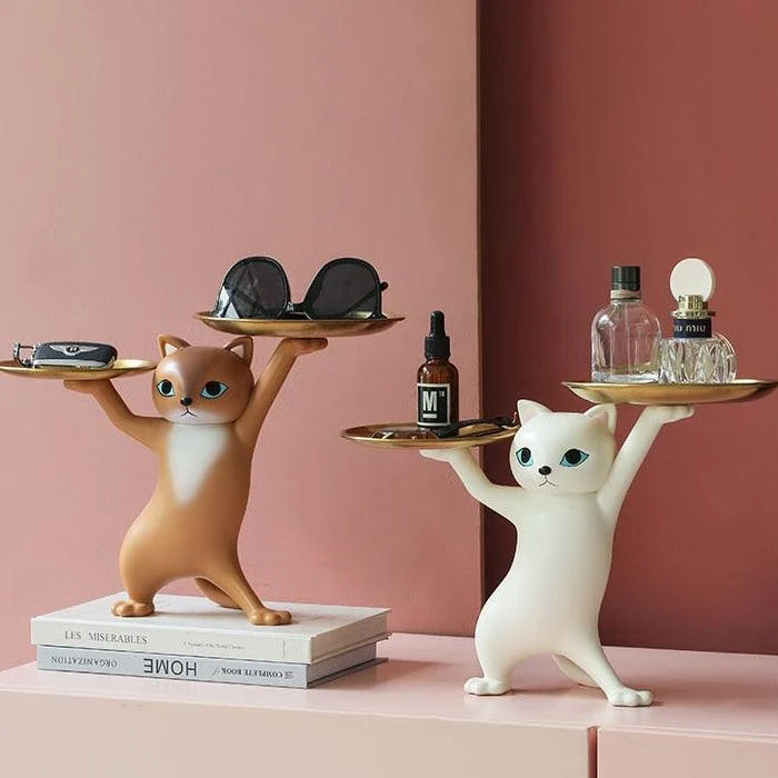 Enchanting Cat with Double Tray -  - #tag1#