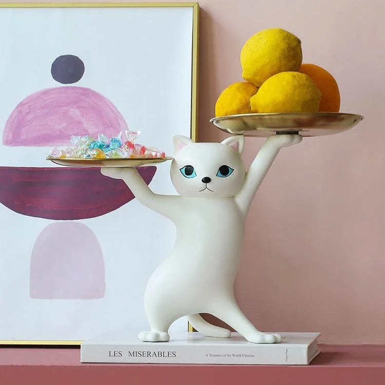 Enchanting Cat with Double Tray -  - #tag1#