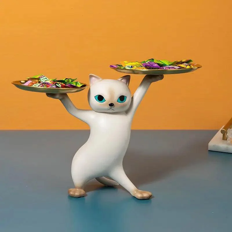 Enchanting Cat with Double Tray -  - #tag1#