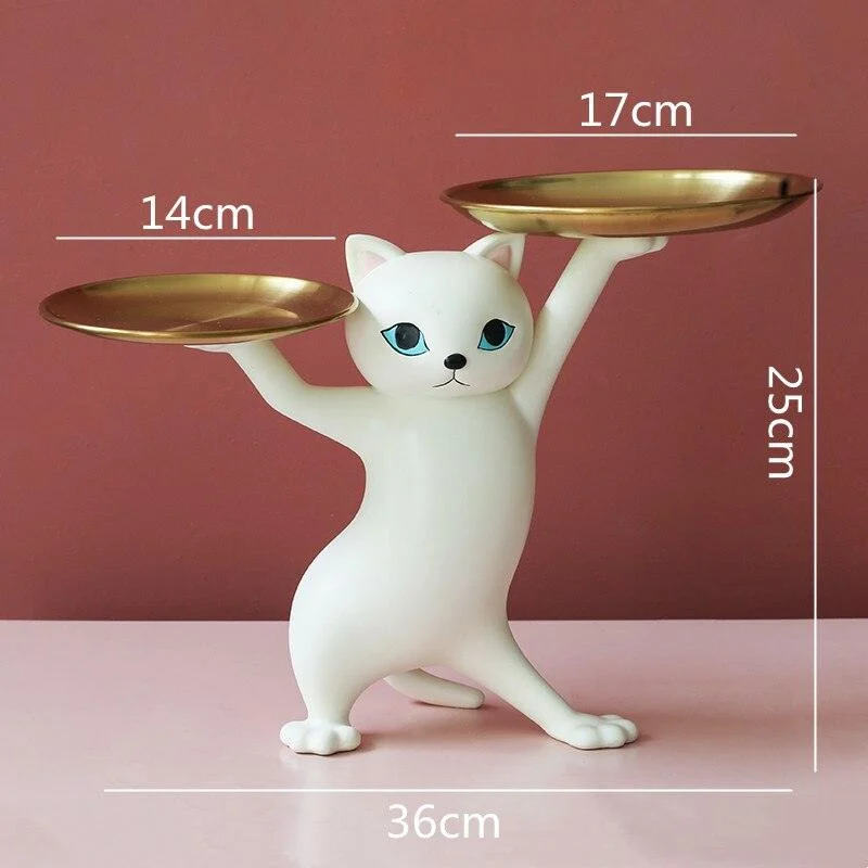 Enchanting Cat with Double Tray -  - #tag1#