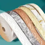 Enhance Your Walls with 3D Foam Wall Skirting Line Waterproof and Decorative Sticker Border tag1