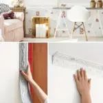 Enhance Your Walls with 3D Foam Wall Skirting Line Waterproof and Decorative Sticker Border tag1