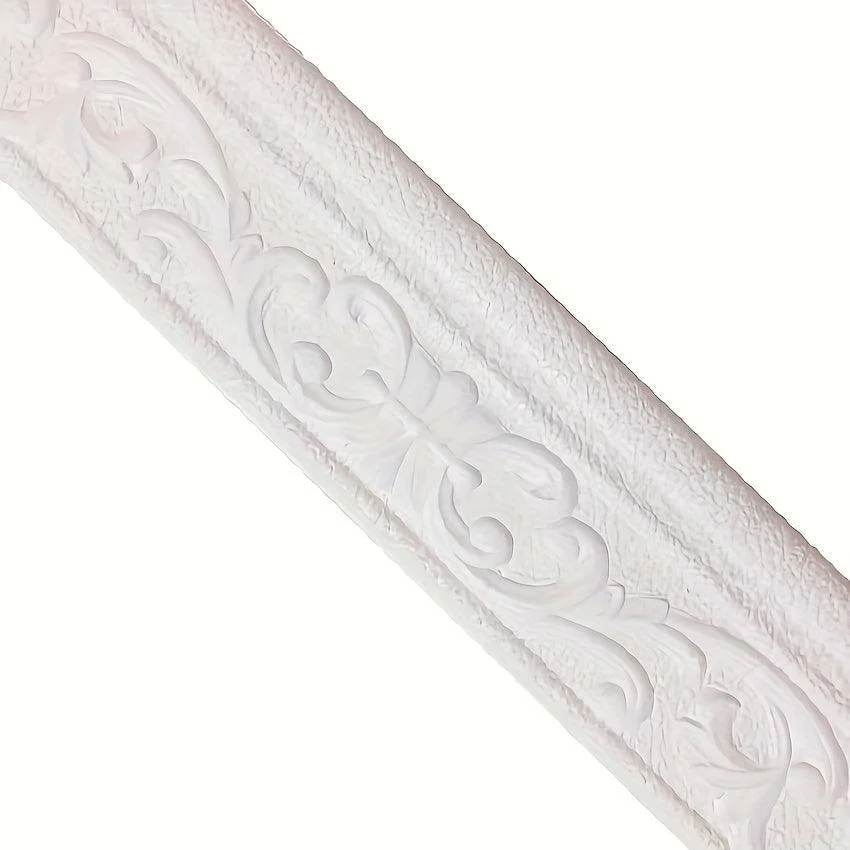 Enhance Your Walls with 3D Foam Wall Skirting Line - Waterproof and Decorative Sticker Border -  - #tag1#