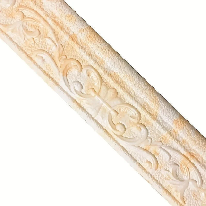 Enhance Your Walls with 3D Foam Wall Skirting Line - Waterproof and Decorative Sticker Border -  - #tag1#