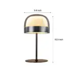Equatore Glass Table Lamp with Double Layers Night Light tag1