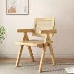 Eras Chair Walnut finish natural tag1