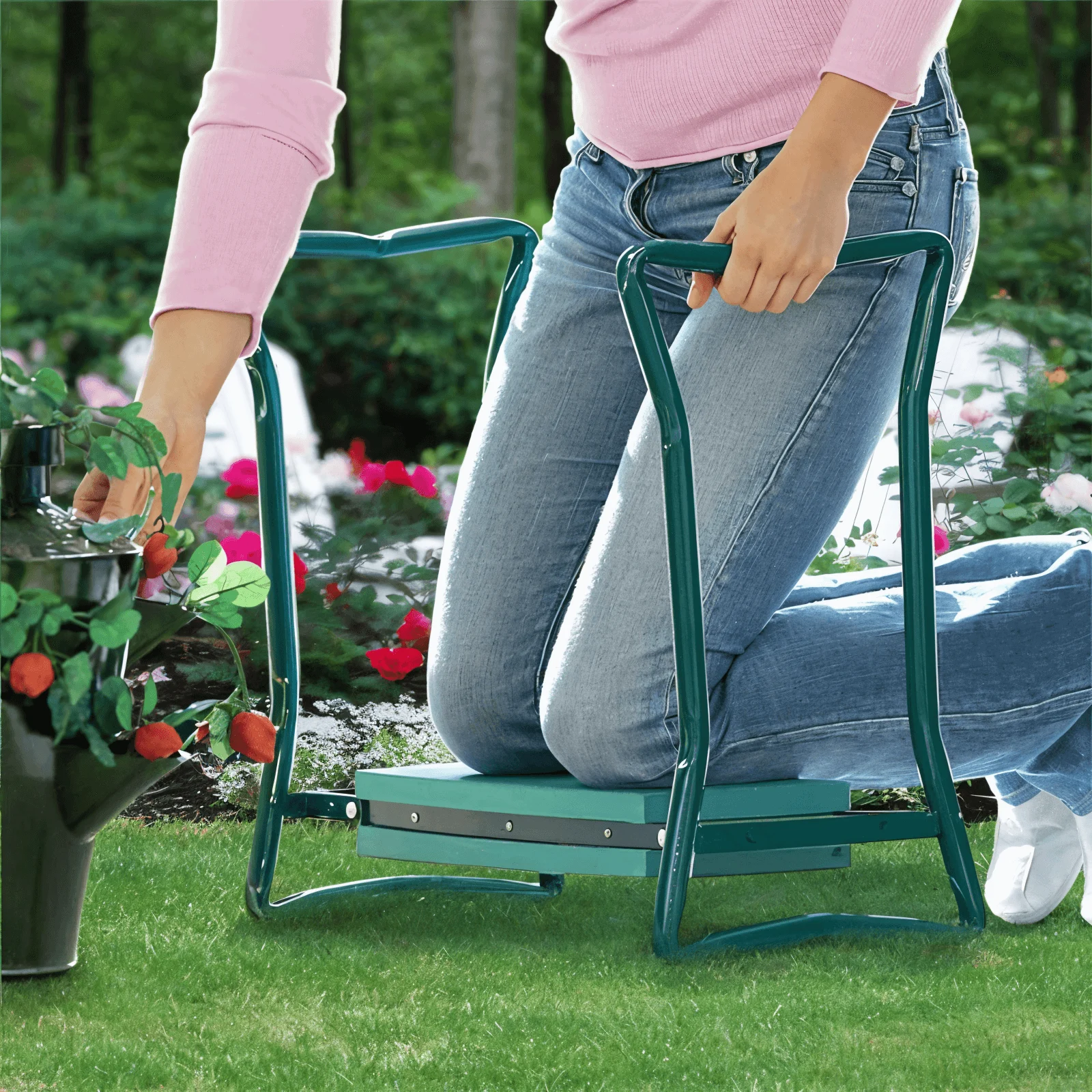 ErgoEase Garden Kneeler - Folding Garden Kneeler - Portable Kneeler -  - #tag1#