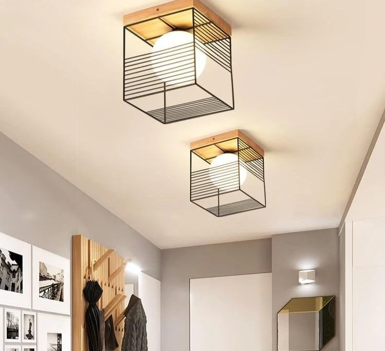 Escher - Vintage Cage Ceiling Lights -  - #tag1#