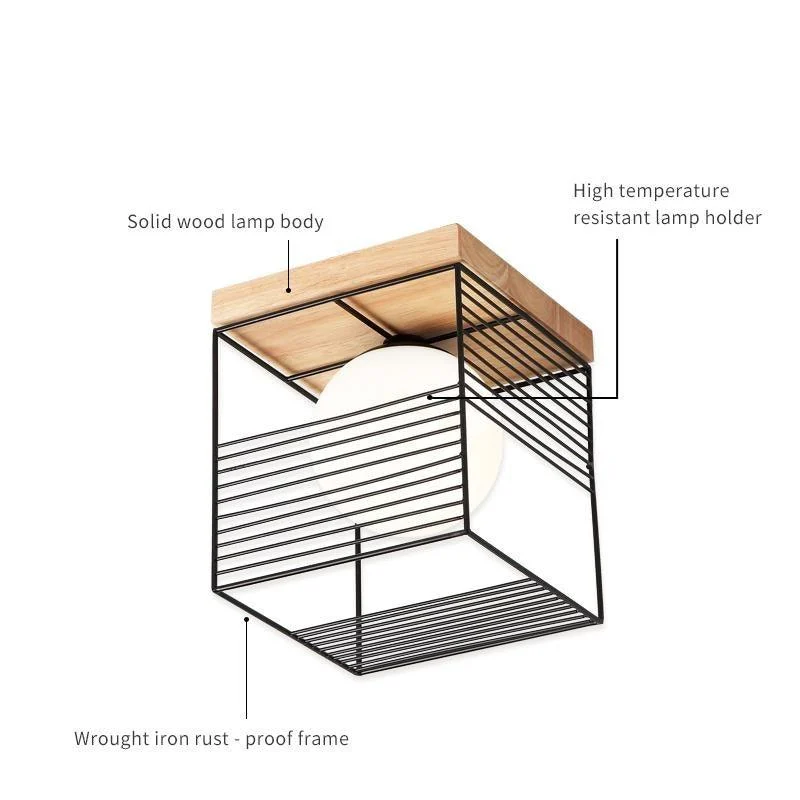 Escher - Vintage Cage Ceiling Lights -  - #tag1#