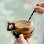Esmeralda Glass Coffee Mug Set tag1
