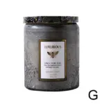 Essential Oil Fragrant Scented Candle Jar tag1