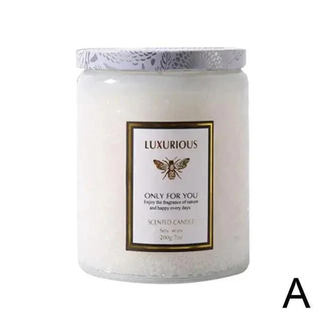 Essential Oil Fragrant Scented Candle Jar -  - #tag1#