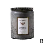 Essential Oil Fragrant Scented Candle Jar tag1
