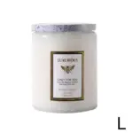 Essential Oil Fragrant Scented Candle Jar tag1